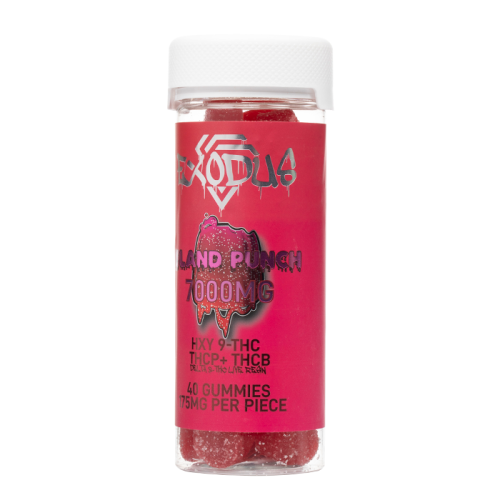 Exodus Live Resin HXY-9 | THCP | THCB Gummies 7000mg - Triangle Hemp Wellness