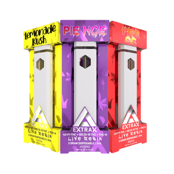 Extrax HXY11-THC 3G Disposable | HXY Collection - Triangle Hemp Wellness