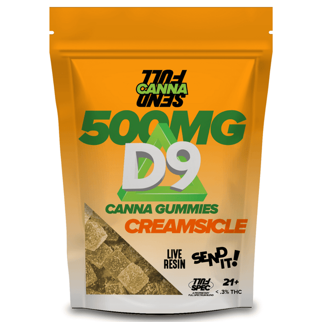 FULL SEND DELTA 9 GUMMIES 500MG - Triangle Hemp Wellness