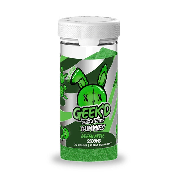 GEEK’D EXTRACTS – DELTA 8 + THCP GUMMIES 3500mg - Triangle Hemp Wellness