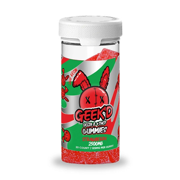 GEEK’D EXTRACTS – DELTA 8 + THCP GUMMIES 3500mg - Triangle Hemp Wellness