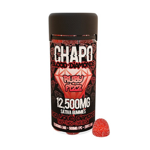 Chapo Blood Diamonds Gummies | (25ct) 12500mg - Triangle Hemp Wellness