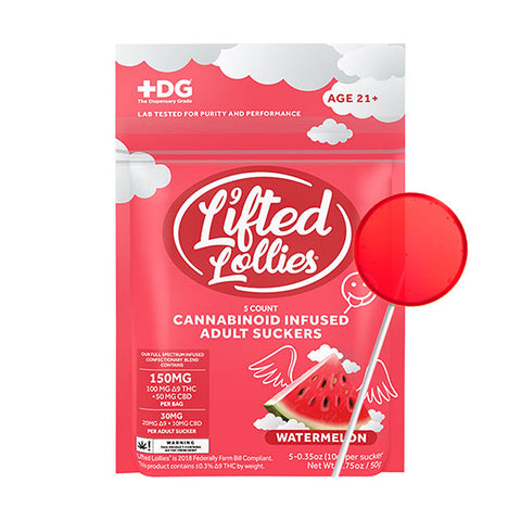 Lifted Lollies Infused Adult Suckers | (5ct) 150mg - Triangle Hemp Wellness
