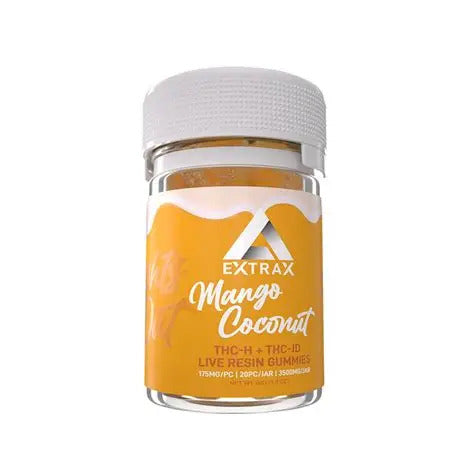 Delta Extrax THCh THCjd Gummies – Mango Coconut 3500mg