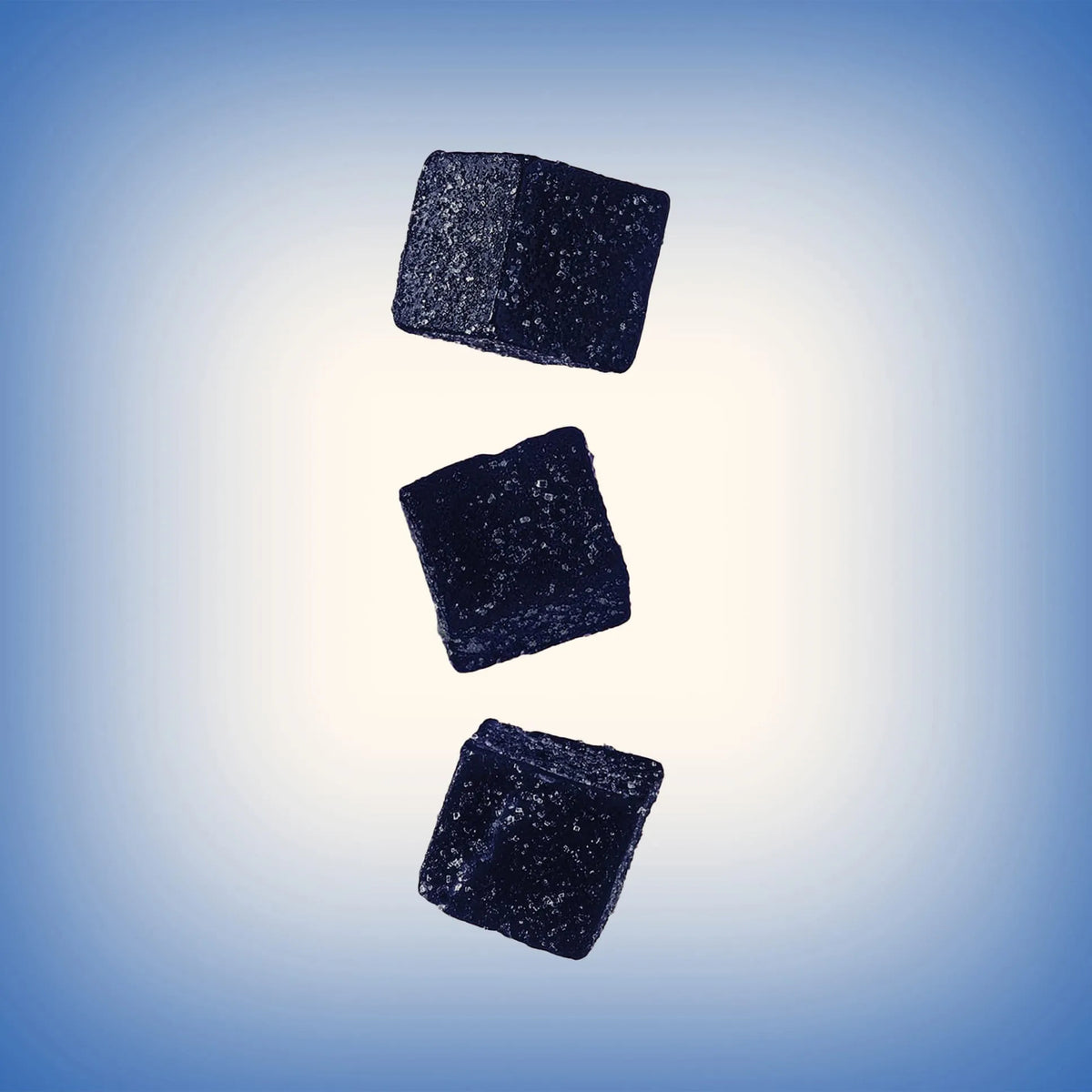 Nighttime mood gummies used to relax the mind and unwind before sleep
