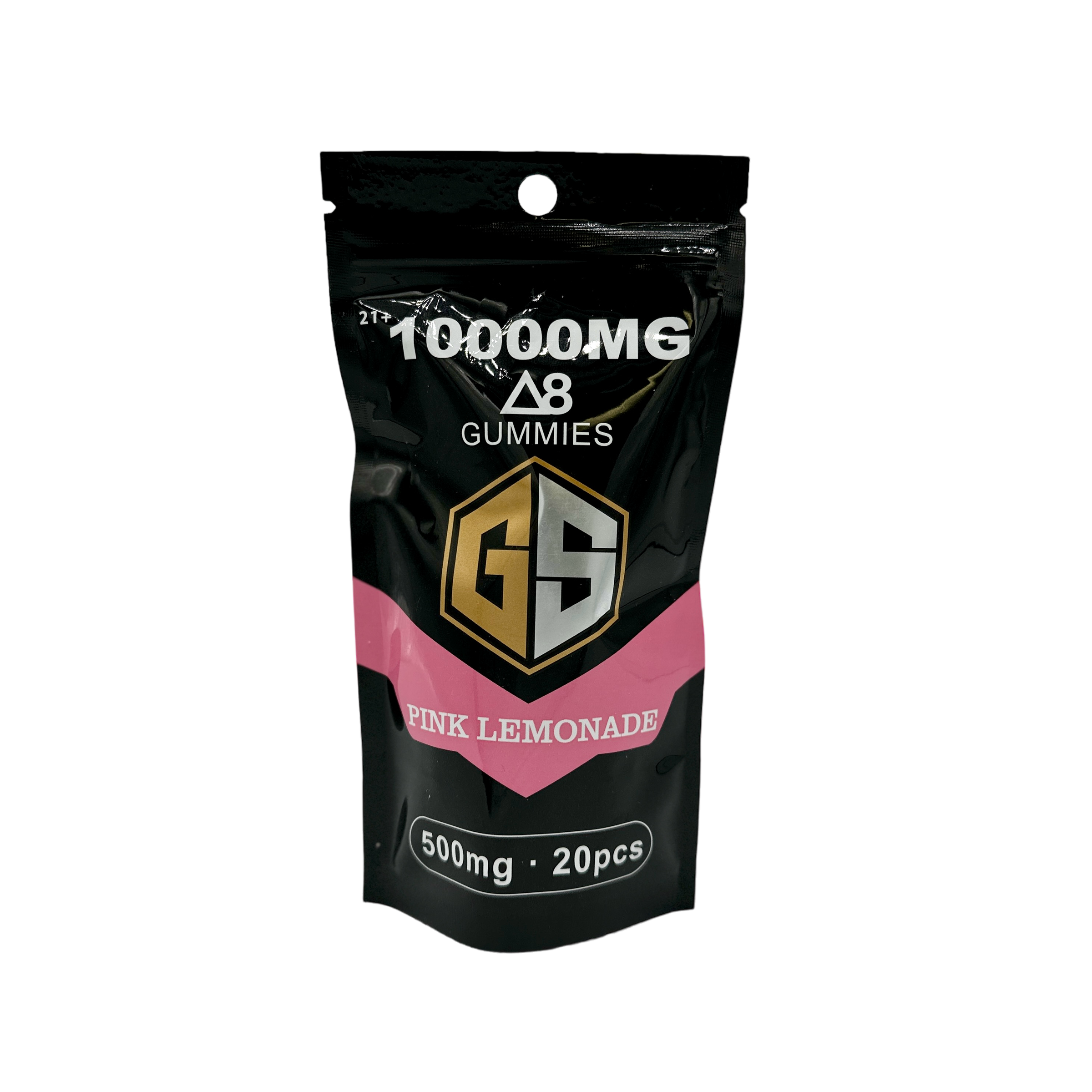 Gold Silver Delta 8 500mg Gummies (10,000mg Bag) - Triangle Hemp Wellness