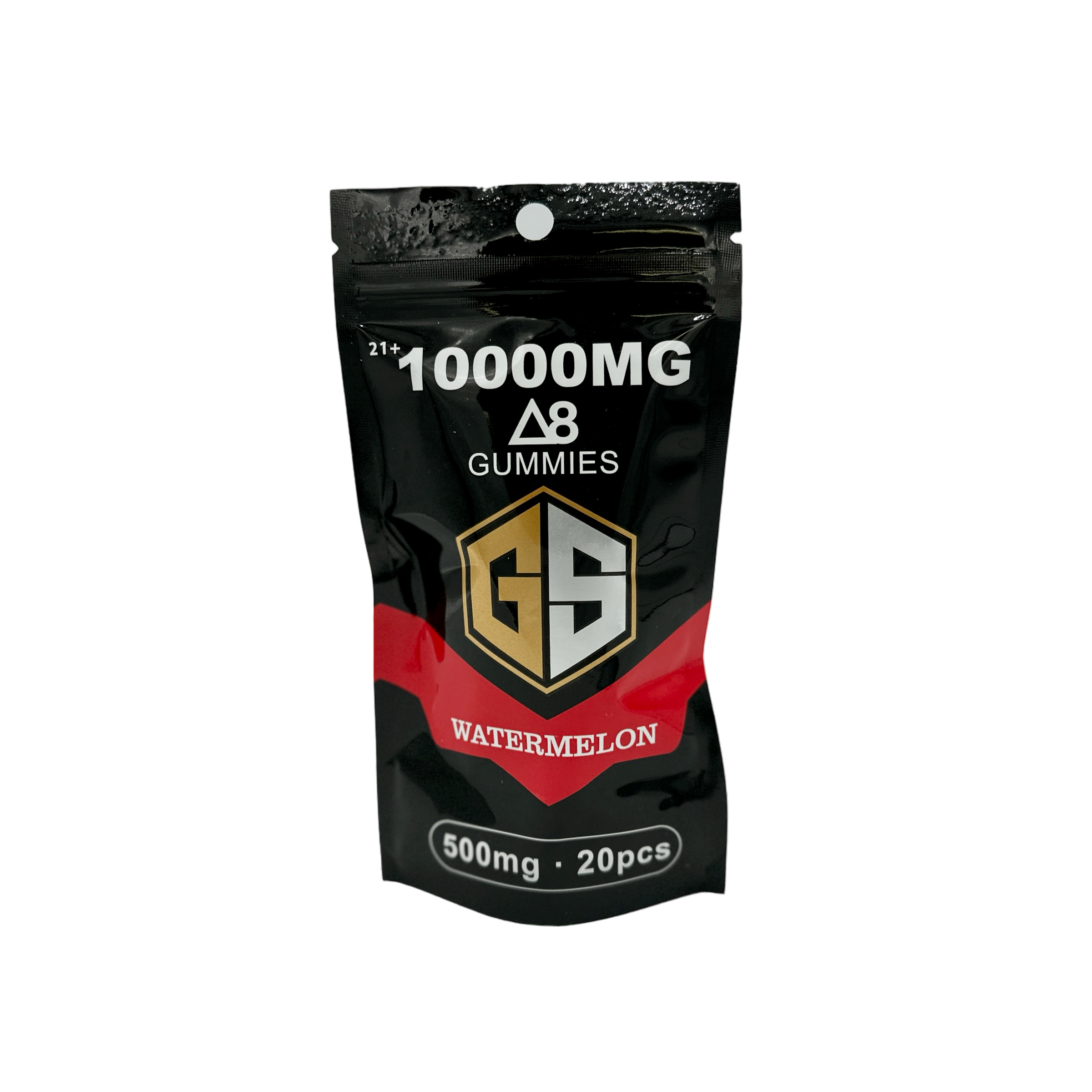 Gold Silver Delta 8 500mg Gummies (10,000mg Bag) - Triangle Hemp Wellness