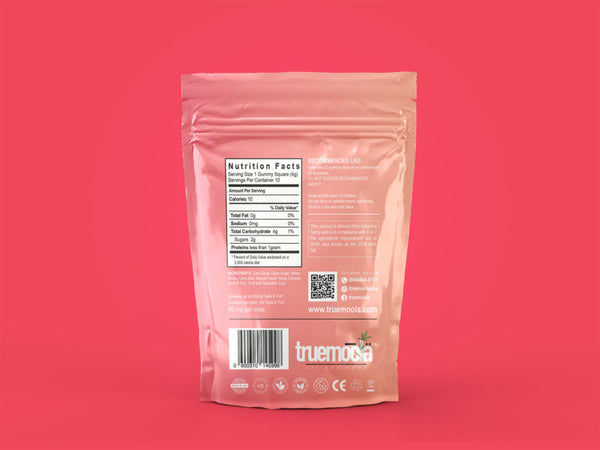 Truemoola Fun Cube Delta 8 THC Gummies –600mg - Triangle Hemp Wellness