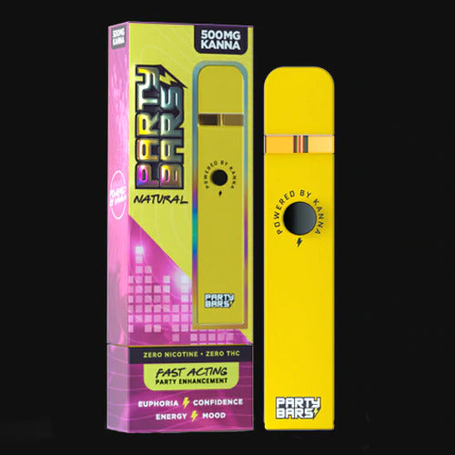 Party Bars Kanna Disposable Vape Device - Triangle Hemp Wellness