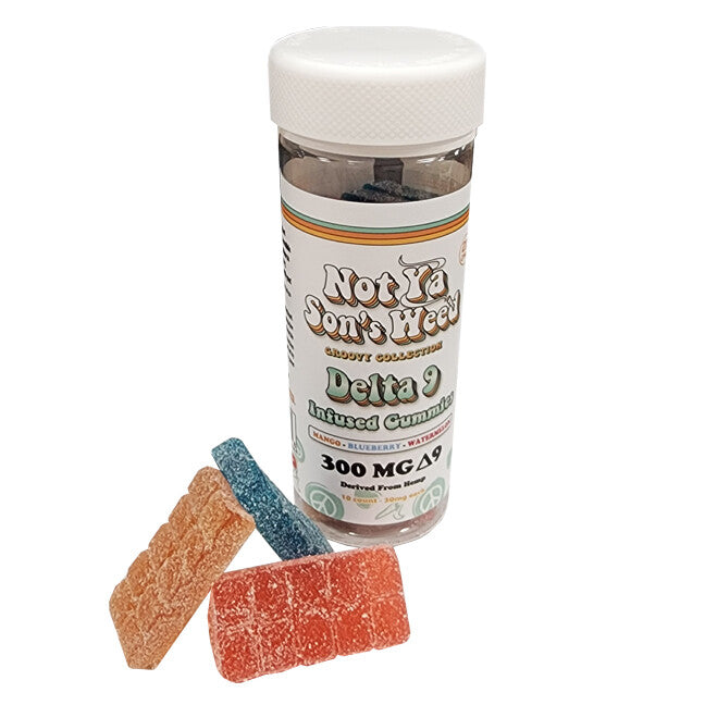 Delta 9 Assorted Gummies 300 mg- NYSW - Triangle Hemp Wellness