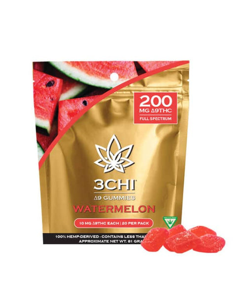 3 CH Delta 9 THC Gummies - Triangle Hemp Wellness