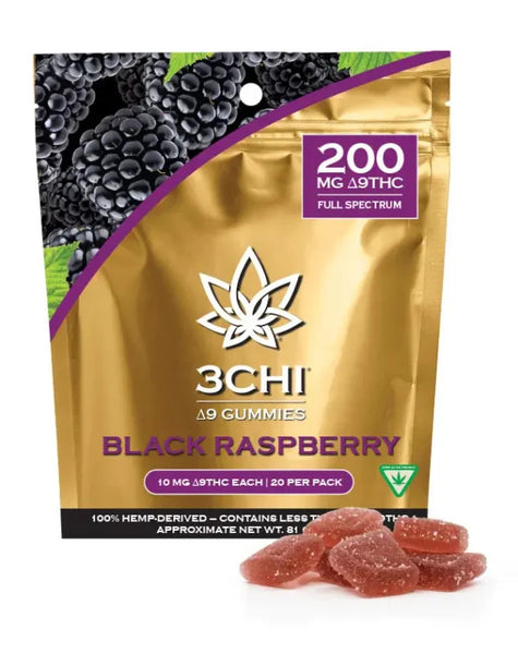 3 CH Delta 9 THC Gummies - Triangle Hemp Wellness