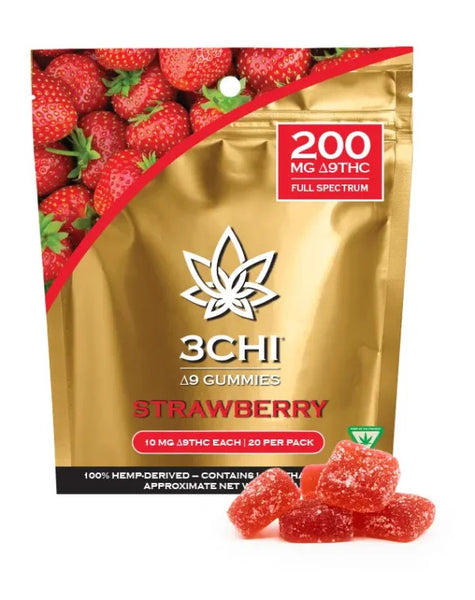 3 CH Delta 9 THC Gummies - Triangle Hemp Wellness