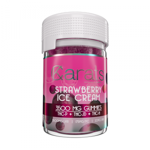 Carats THC-P, THC-JD, THC-H Gummies 3,500mg per jar | 175mg per piece - Triangle Hemp Wellness