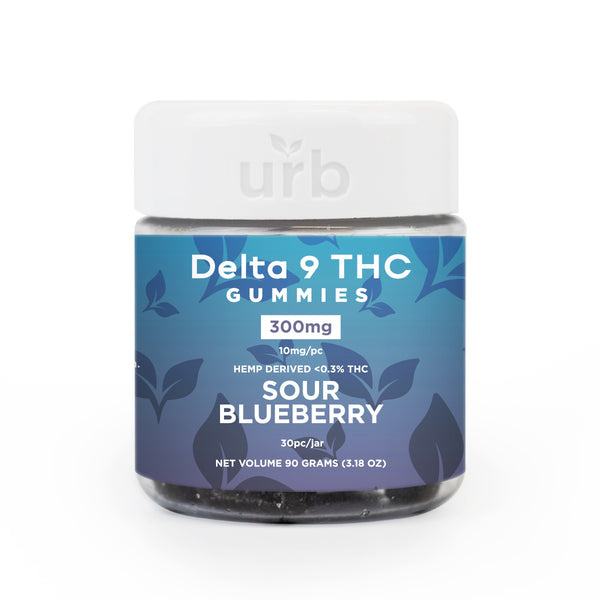 Urb Delta 9 THC 300mg Gummies - Triangle Hemp Wellness