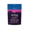 Live Rosin Microdose THC+CBD 1:1 Gummies 10 mg each for Balance - 100 mg total (50 mg THC + 50 mg CBD) Indica-Infused Pink Lemonade