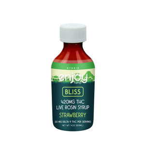 420 mg Fast-Acting Delta 9 THC Syrup - All Strains - Triangle Hemp Wellness