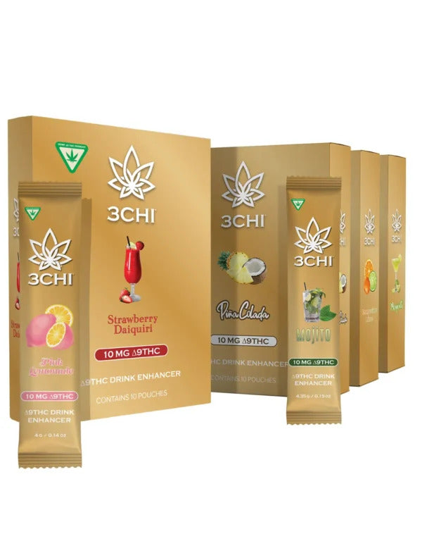 Delta 9 Flavored Drink Enhancer – Single Pack - Triangle Hemp Wellness