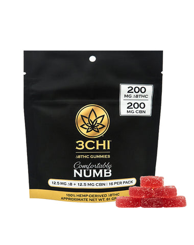 Comfortably Numb Delta 8 THC:CBN Gummies - Triangle Hemp Wellness