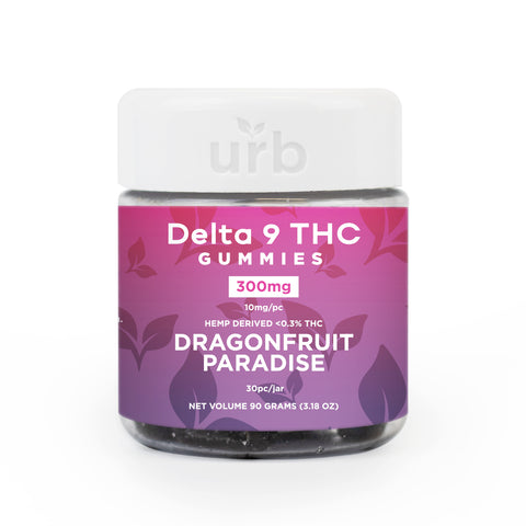 Urb Delta 9 THC 300mg Gummies - Triangle Hemp Wellness
