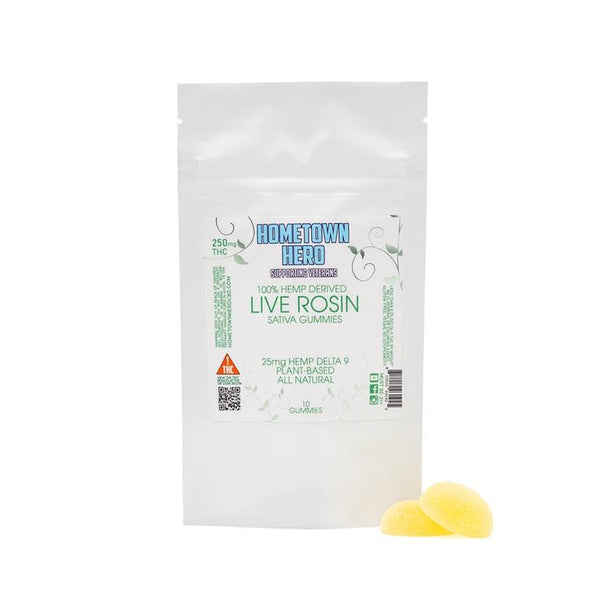 Delta-9 Live Rosin Gummies - Triangle Hemp Wellness