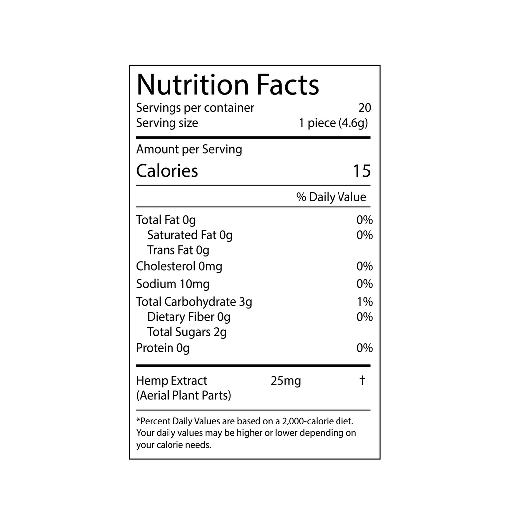 Delta 8 THC Gummies 500 mg - Galaxy Treats - Triangle Hemp Wellness