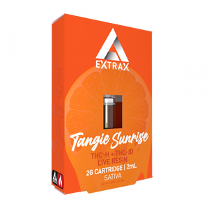 Tangie Sunrise THCh THCjd Cartridge – Live Resin (2Gram) - Triangle Hemp Wellness