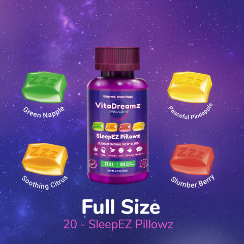 FULL SIZE (20CT) - SLEEPEZ PILLOWZ - Triangle Hemp Wellness