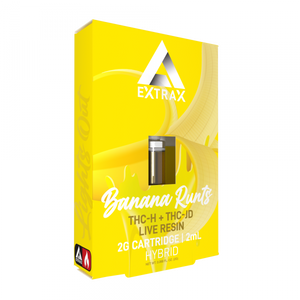 Banana Runtz THCh THCjd Cartridge – Live Resin (2Gram) - Triangle Hemp Wellness