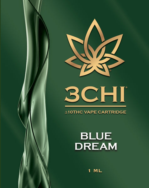 3 CHI Delta 10 Vape Cartridge - Triangle Hemp Wellness