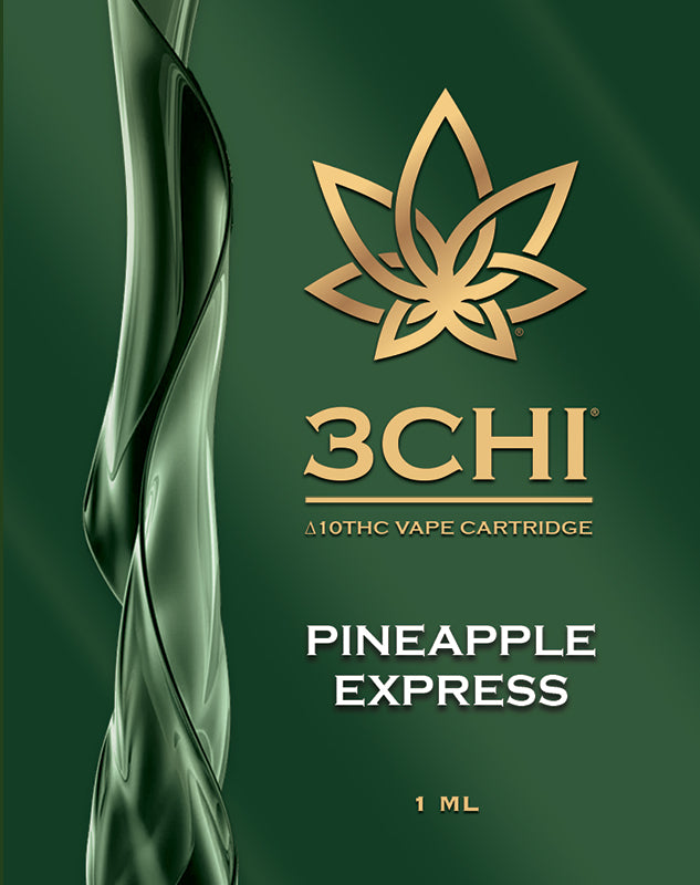 3 CHI Delta 10 Vape Cartridge - Triangle Hemp Wellness