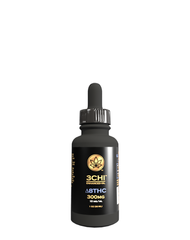 3CHI Delta-8 THC Tincture 1200mg – Triangle Hemp Wellness