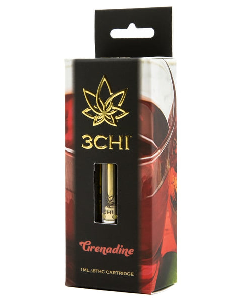 3Chi Delta 8 THC Vape Cartridge  Grenadine 1ml. - Triangle Hemp Wellness
