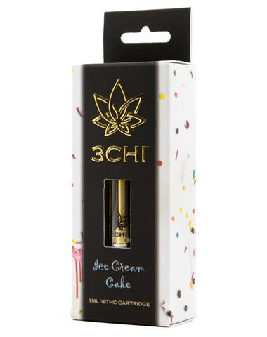 3 CHI Delta 8 1ML/1000MG-Ice Cream Cake - Triangle Hemp Wellness