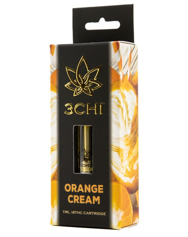 3Chi Delta 8 THC Vape Cartridge 1 ML- Orange Cream(CDT) - Triangle Hemp Wellness