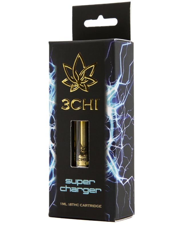 3 CHI Delta 8 THC Vape Cartridge- Super Charger (CDT) 1 ML - Triangle Hemp Wellness