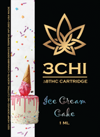 3 CHI Delta 8 Ice Cream Cake 1ML/1000MG - Triangle Hemp Wellness
