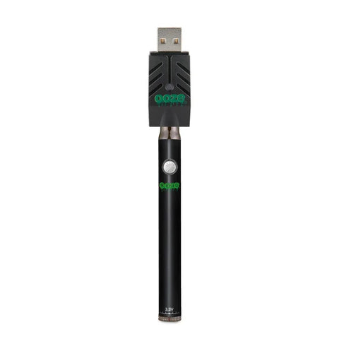 Ooze Twist Slim Pen - 320 MAh Flex Temp Battery - Panther Black - Triangle Hemp Wellness