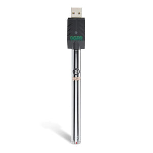Ooze Twist Slim Pen - 320 MAh Flex Temp Battery - Chrome - Triangle Hemp Wellness