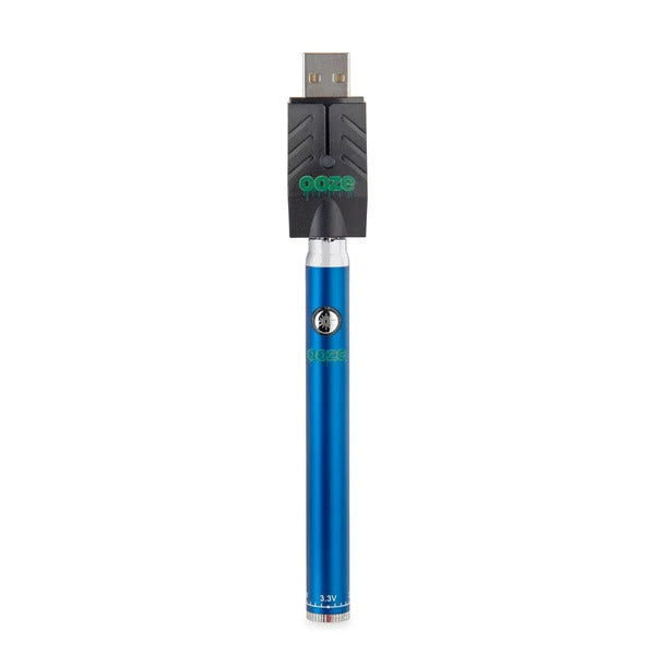 Ooze Twist Slim Pen - 320 MAh Flex Temp Battery - Sapphire Blue - Triangle Hemp Wellness