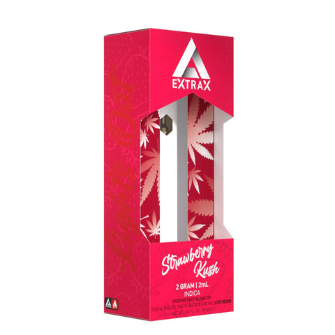 Strawberry Kush THCh THCjd Disposable – Live Resin (2 Gram) - Triangle Hemp Wellness