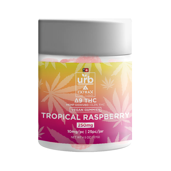 URB x Extrax Delta 9 THC Gummy Jars - Triangle Hemp Wellness